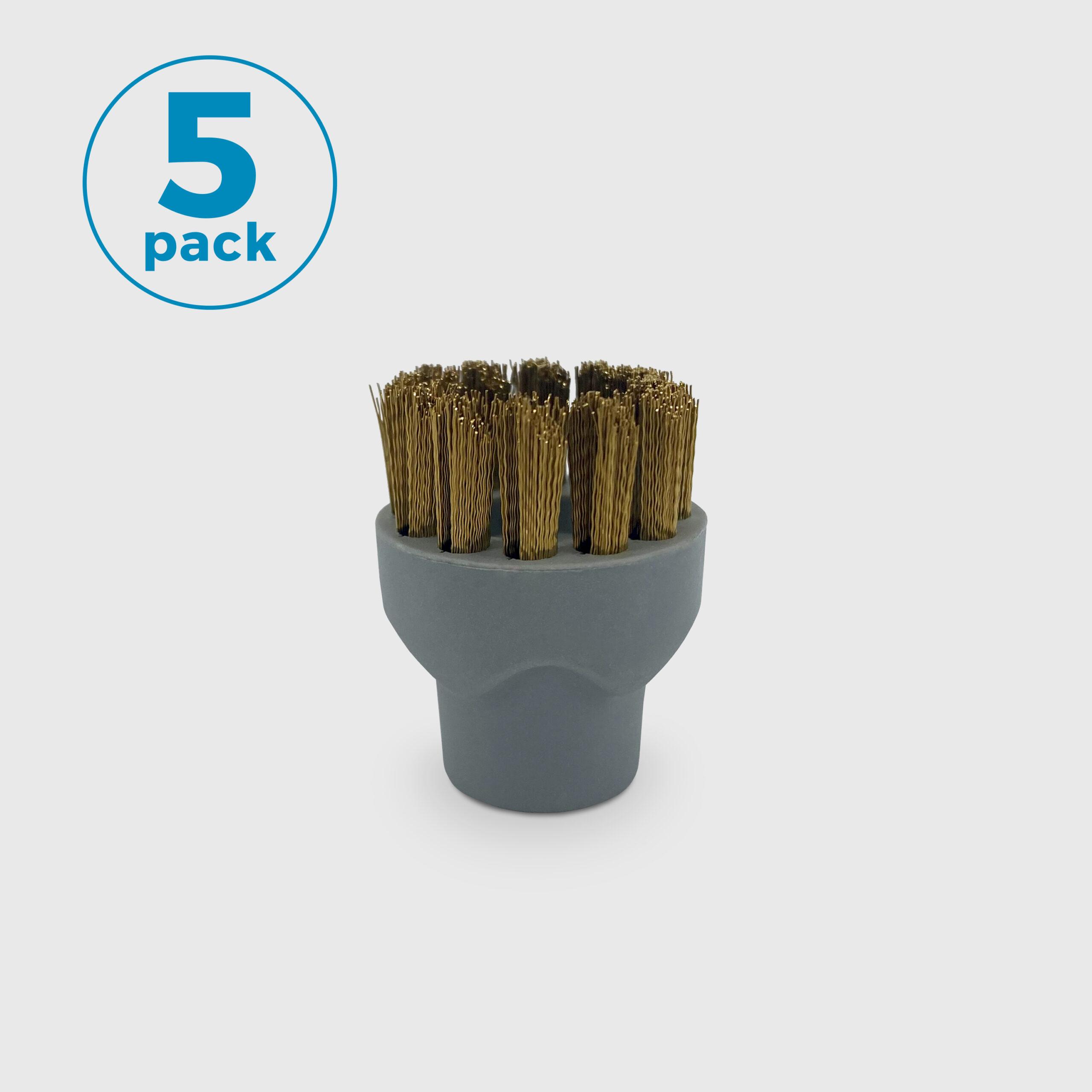 A294-002-5 Brass Brush (5-Pack) - Steamfast