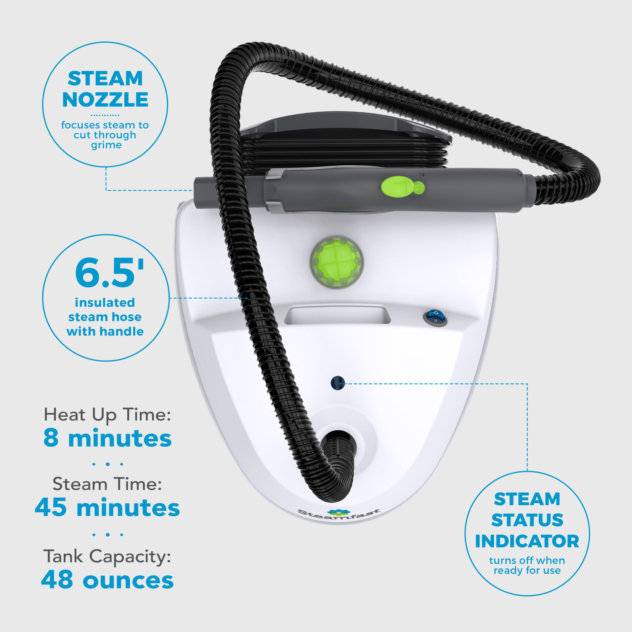 SF370 Multipurpose Steam Cleaner Steamfast