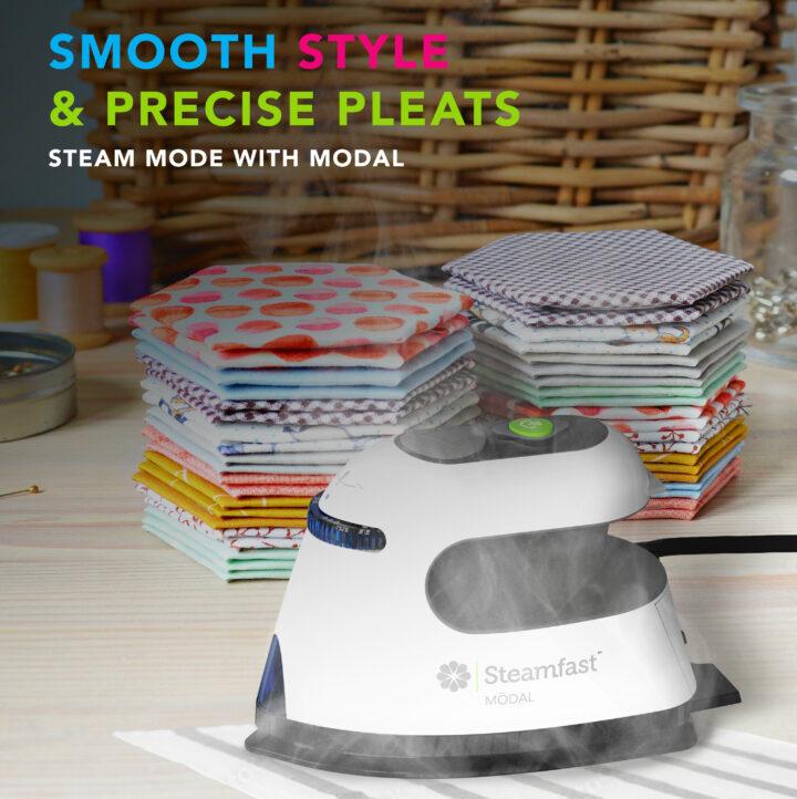 Smooth Style & Precise Pleats Steam mode with Modal